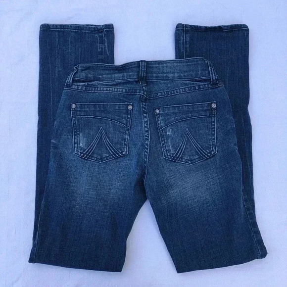 Delia’s Mallory Distressed Jeans Size 1/2 S - Picture 5 of 8